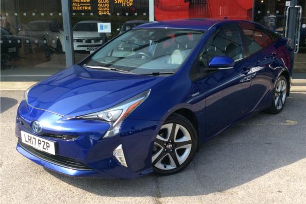 2017 Toyota Prius 1.8 VVT-h Excel Hatchback 5dr Petrol Hybrid CVT Euro 6 (s/s) (15in Alloy) (122 ps)-sequence-3