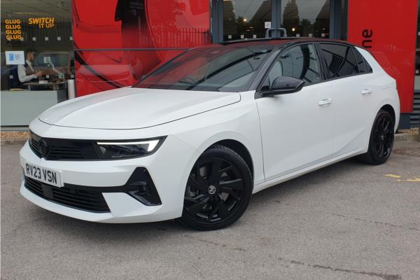 2023 Vauxhall Astra 1.6 PiH 12.4kWh GS Hatchback 5dr Petrol Plug-in Hybrid Auto Euro 6 (s/s) (180 ps) - Interior trim material, Greta cloth, Jet Black, photo 4