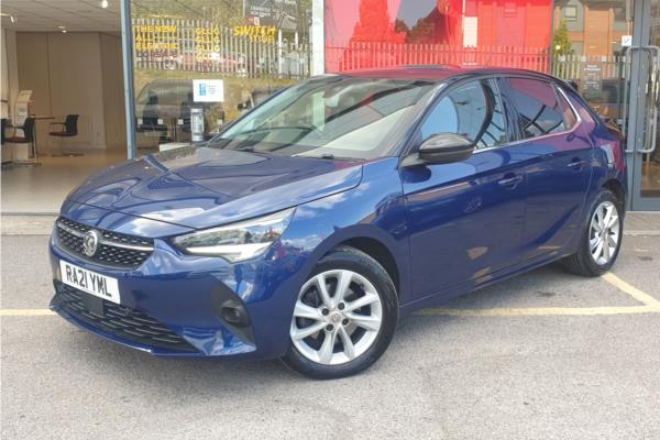 2021 Vauxhall Corsa 1.2 Turbo Elite Hatchback 5dr Petrol Auto Euro 6 (s/s) (100 ps) - Deep Blue Mstrl, photo 4