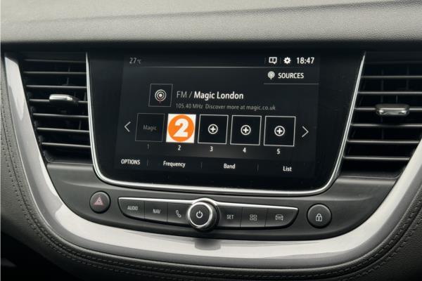 2020 Vauxhall Grandland X 1.2 Turbo SRi Nav SUV 5dr Petrol Auto Euro 6 (s/s) (130 ps) - Cloth, photo 45