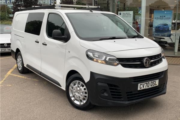 2020 Vauxhall Vivaro 2.0 Turbo D 3100 Edition Crew Van 5dr Diesel Manual Euro 6 (s/s) (120 ps) - Cloth, video preview