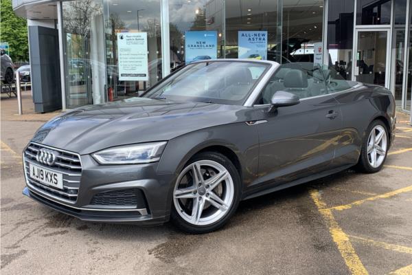 Non Franchise 2019 Audi A5 Cabriolet 2.0 TFSI 45 S line Convertible 2dr Petrol S Tronic quattro Euro 6 (s/s) (245 ps) - Fabic - Cloth, photo 4