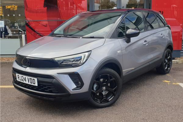 2024 Vauxhall Crossland 1.2 Turbo GS SUV 5dr Petrol Auto Euro 6 (s/s) (130 ps) - Banda-jet Black, photo 4