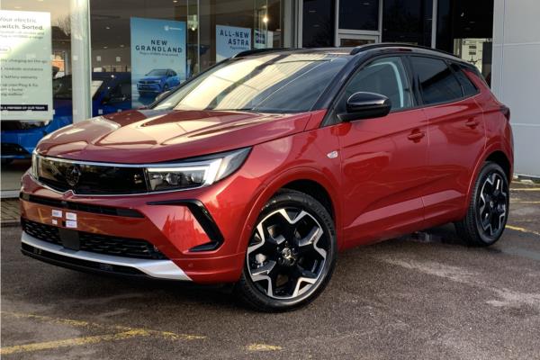 2023 Vauxhall Grandland 1.2 Turbo Ultimate SUV 5dr Petrol Auto Euro 6 (s/s) (130 ps) - Black Alcantara, photo 3