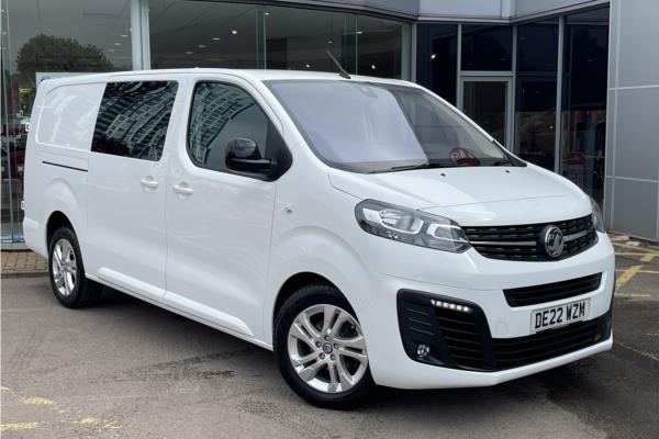 2022 Vauxhall Vivaro 2.0 Turbo D 3100 Elite Crew Van 5dr Diesel Manual Euro 6 (s/s) (145 ps) - Cloth, video preview