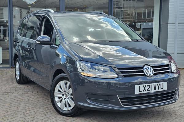 Non Franchise 2021 Volkswagen Sharan 1.4 TSI SE Nav MPV 5dr Petrol Manual Euro 6 (s/s) (150 ps) - Fabic - Cloth, video preview