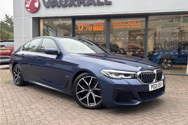 Non Franchise 2021 BMW 5 Series 2.0 520i MHT M Sport Saloon 4dr Petrol Hybrid Steptronic Euro 6 (s/s) (184 ps) - Fabic - Cloth, video preview