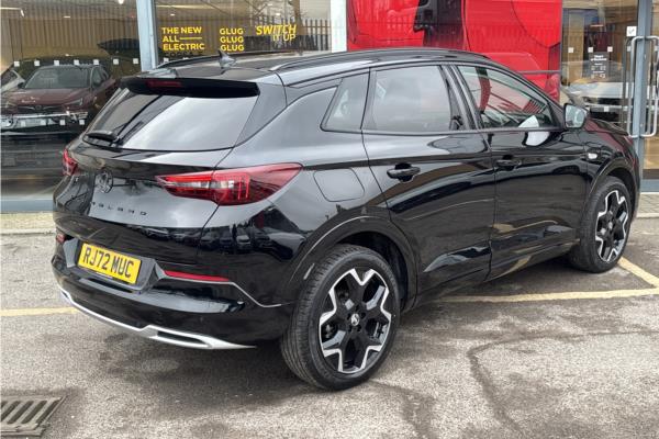 2022 Vauxhall Grandland 1.2 Turbo Ultimate SUV 5dr Petrol Auto Euro 6 (s/s) (130 ps) - Harlekin Black, photo 8