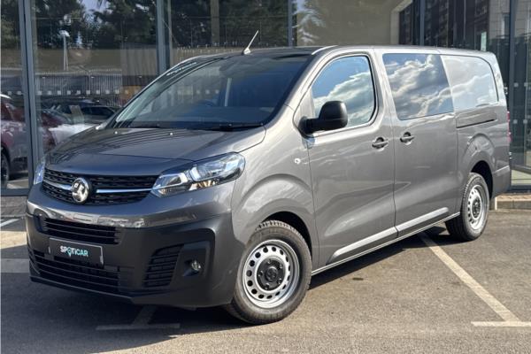 2023 Vauxhall Vivaro 2.0 Turbo D 3100 Prime Crew Van Double Cab 6dr Diesel Manual L2 H1 Euro 6 (145 ps) - Cloth, photo 4