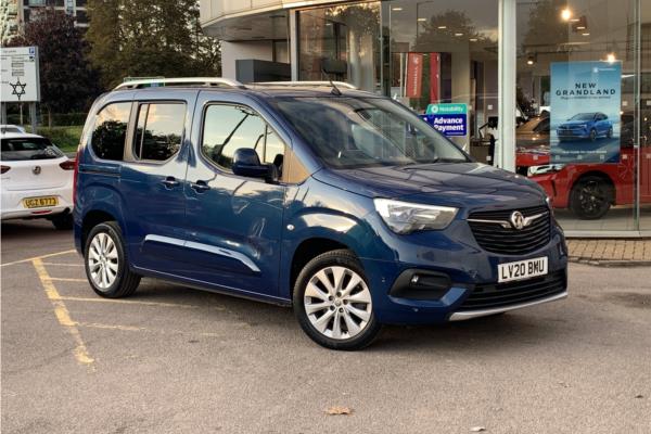 2020 Vauxhall Combo Life 1.2 Turbo Elite MPV 5dr Petrol Auto Euro 6 (s/s) (7 Seat) (130 ps) - Cloth, video preview