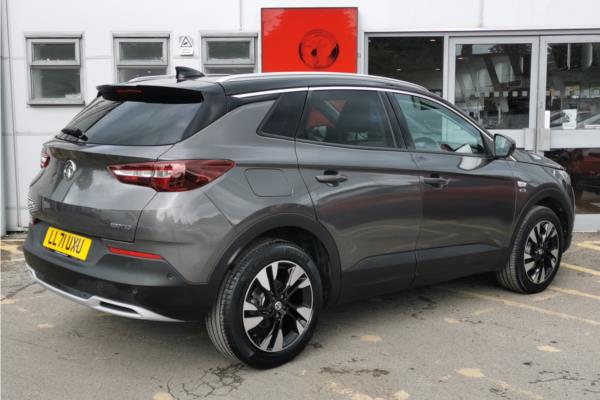 2021 Vauxhall Grandland X 1.2 Turbo Griffin Edition SUV 5dr Petrol Manual Euro 6 (s/s) (130 ps) - Harlekin Black, photo 8