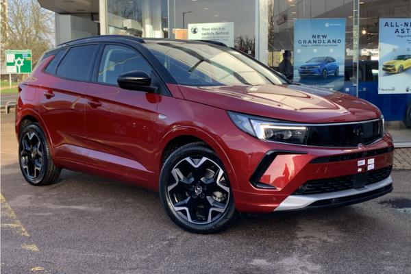 2023 Vauxhall Grandland 1.2 Turbo Ultimate SUV 5dr Petrol Auto Euro 6 (s/s) (130 ps) - Black Alcantara, photo 1
