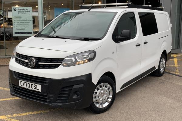 2020 Vauxhall Vivaro 2.0 Turbo D 3100 Edition Crew Van 5dr Diesel Manual Euro 6 (s/s) (120 ps) - Cloth, photo 4