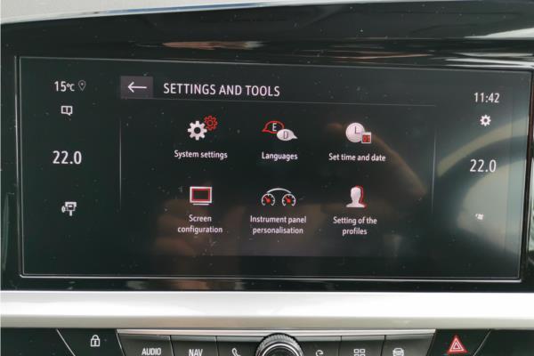 2023 Vauxhall Grandland 1.6 14.2kWh GSe SUV 5dr Petrol Plug-in Hybrid Auto AWD Euro 6 (s/s) (300 ps) - Black Alcantara, photo 17