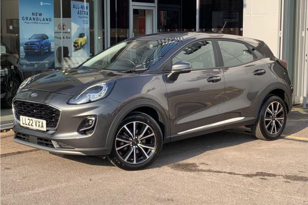 Non Franchise 2022 Ford Puma 1.0T EcoBoost MHEV Titanium SUV 5dr Petrol Hybrid Manual Euro 6 (s/s) (125 ps) - Fabic - Cloth, photo 4