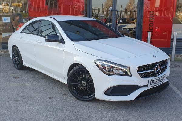 Non Franchise 2018 Mercedes-Benz CLA Class 1.6 CLA200 AMG Line Night Edition Coupe 4dr Petrol Manual Euro 6 (s/s) (156 ps) - Leather, video preview