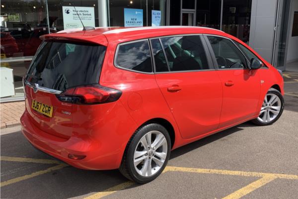 2017 Vauxhall Zafira Tourer 1.4i Turbo SRi Nav MPV 5dr Petrol Auto Euro 6 (140 ps) - Leather, photo 8