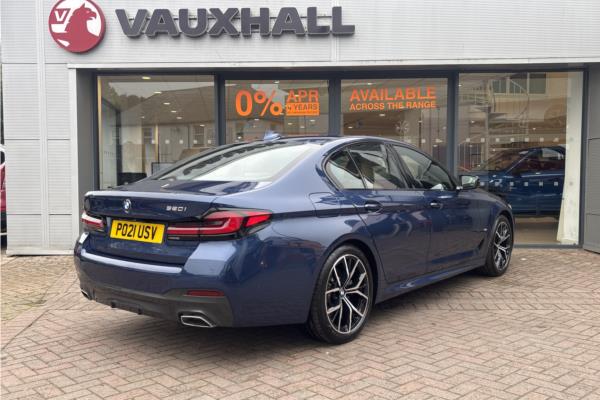 Non Franchise 2021 BMW 5 Series 2.0 520i MHT M Sport Saloon 4dr Petrol Hybrid Steptronic Euro 6 (s/s) (184 ps) - Fabic - Cloth, photo 8