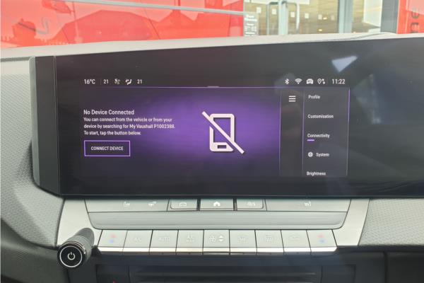 2023 Vauxhall Astra 1.6 PiH 12.4kWh GS Hatchback 5dr Petrol Plug-in Hybrid Auto Euro 6 (s/s) (180 ps) - Interior trim material, Greta cloth, Jet Black, photo 23