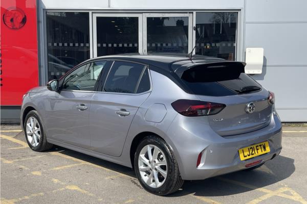 2021 Vauxhall Corsa 1.2 Turbo Elite Hatchback 5dr Petrol Auto Euro 6 (s/s) (100 ps) - Cloth, photo 6
