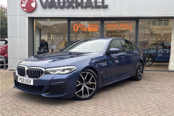 Non Franchise 2021 BMW 5 Series 2.0 520i MHT M Sport Saloon 4dr Petrol Hybrid Steptronic Euro 6 (s/s) (184 ps) - Fabic - Cloth, photo 4
