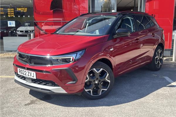 2022 Vauxhall Grandland 1.2 Turbo Ultimate SUV 5dr Petrol Auto Euro 6 (s/s) (130 ps) - Black Alcantara, photo 4
