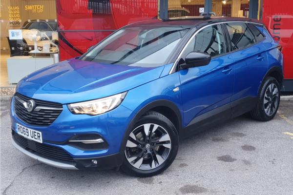 2019 Vauxhall Grandland X 1.2 Turbo GPF Sport Nav SUV 5dr Petrol Auto Euro 6 (s/s) (130 ps) - Harlekin Black, photo 4