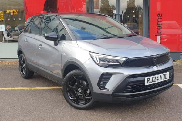 2024 Vauxhall Crossland 1.2 Turbo GS SUV 5dr Petrol Auto Euro 6 (s/s) (130 ps) - Banda-jet Black, video preview