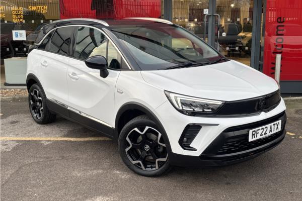 2022 Vauxhall Crossland 1.2 Turbo Ultimate SUV 5dr Petrol Manual Euro 6 (s/s) (110 ps) - Flry Blk Ergnmc, video preview