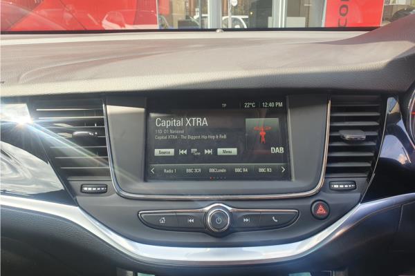 2019 Vauxhall Astra 1.4i Turbo Griffin Hatchback 5dr Petrol Auto (s/s) (150 ps) - Cloth Sienna/Jet Blk, photo 17