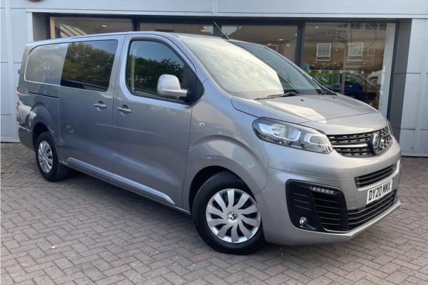 2020 Vauxhall Vivaro 2.0 Turbo D 3100 Sportive Crew Van 5dr Diesel Manual L2 H1 Euro 6 (s/s) (120 ps) - Cloth, photo 1