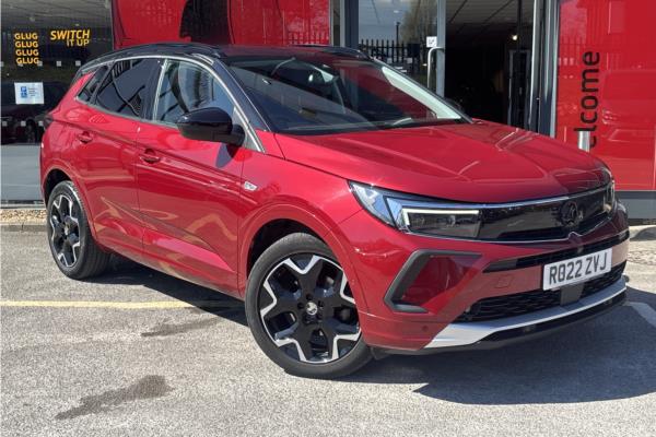 2022 Vauxhall Grandland 1.2 Turbo Ultimate SUV 5dr Petrol Auto Euro 6 (s/s) (130 ps) - Black Alcantara, video preview