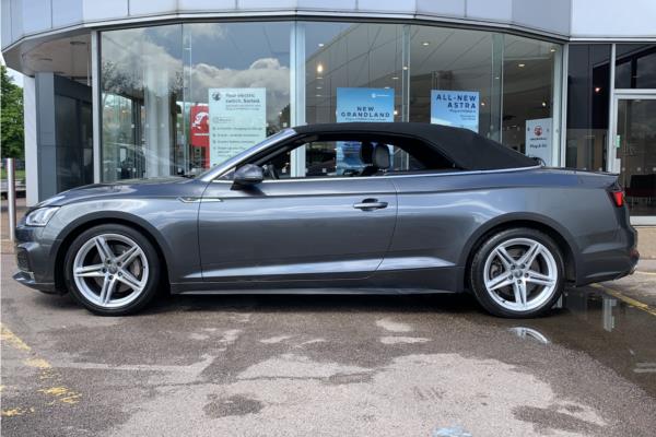 Non Franchise 2019 Audi A5 Cabriolet 2.0 TFSI 45 S line Convertible 2dr Petrol S Tronic quattro Euro 6 (s/s) (245 ps) - Fabic - Cloth, photo 5