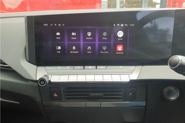 2023 Vauxhall Astra 1.6 PiH 12.4kWh GS Hatchback 5dr Petrol Plug-in Hybrid Auto Euro 6 (s/s) (180 ps) - Interior trim material, Greta cloth, Jet Black, photo 17
