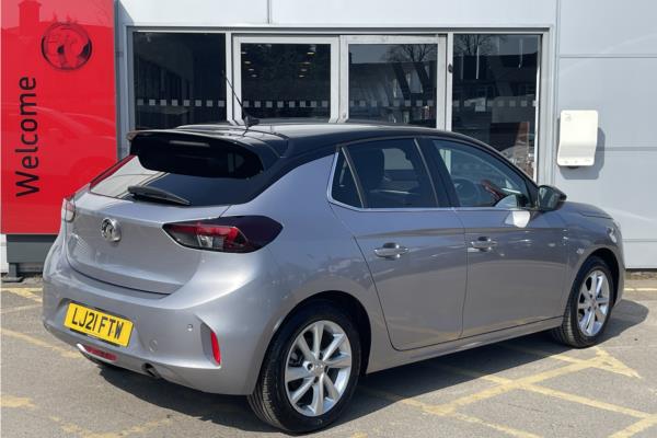 2021 Vauxhall Corsa 1.2 Turbo Elite Hatchback 5dr Petrol Auto Euro 6 (s/s) (100 ps) - Cloth, photo 8