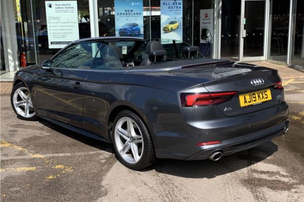 Non Franchise 2019 Audi A5 Cabriolet 2.0 TFSI 45 S line Convertible 2dr Petrol S Tronic quattro Euro 6 (s/s) (245 ps) - Fabic - Cloth, photo 6