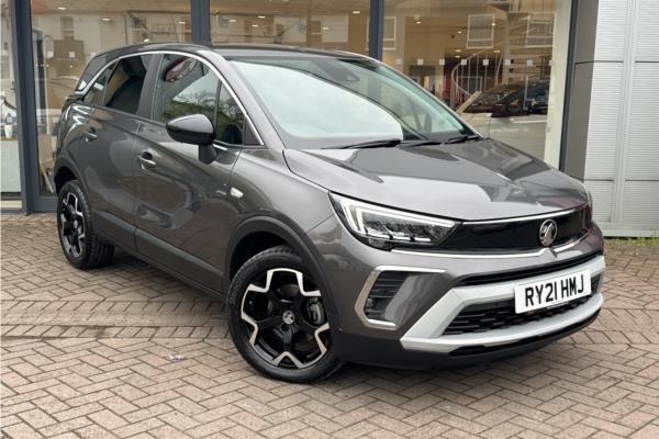 2021 Vauxhall Crossland 1.2 Turbo Elite SUV 5dr Petrol Auto Euro 6 (s/s) (130 ps) - Cloth, video preview