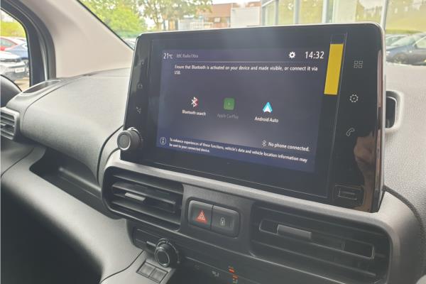 2024 Vauxhall Combo 1.5 Turbo D 2300 Prime Panel Van 6dr Diesel Manual L2 H1 Euro 6 (s/s) (100 ps) - Mistray Grey, photo 22
