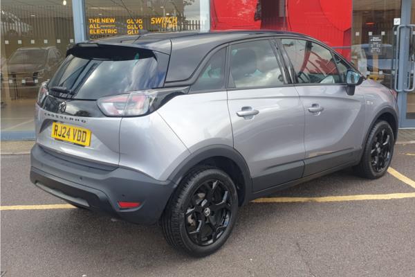 2024 Vauxhall Crossland 1.2 Turbo GS SUV 5dr Petrol Auto Euro 6 (s/s) (130 ps) - Banda-jet Black, photo 8