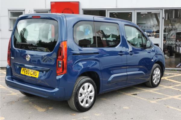 2019 Vauxhall Combo Life 1.2 Turbo GPF Energy MPV 5dr Petrol Manual Euro 6 (s/s) (7 Seat) (110 ps) - Cloth, photo 8