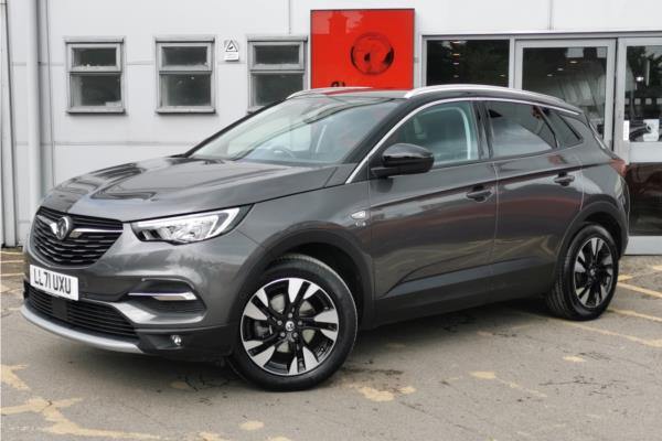 2021 Vauxhall Grandland X 1.2 Turbo Griffin Edition SUV 5dr Petrol Manual Euro 6 (s/s) (130 ps) - Harlekin Black, photo 4