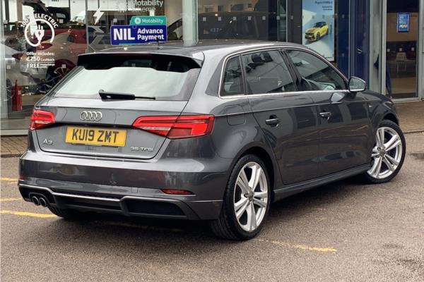 Non Franchise 2019 Audi A3 1.5 TFSI CoD 35 S line Sportback 5dr Petrol Manual Euro 6 (s/s) (150 ps) - Fabic - Cloth, photo 8