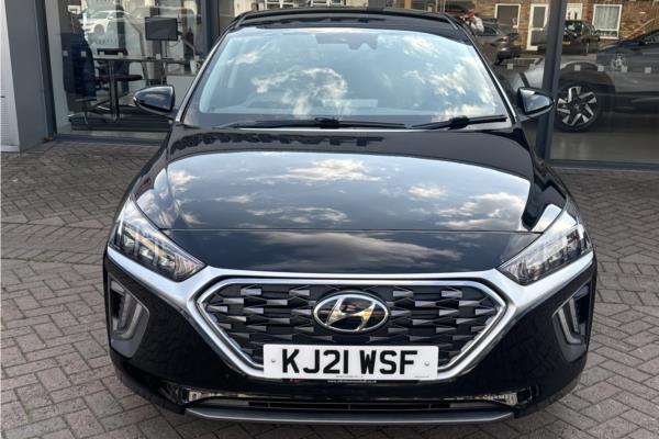 Non Franchise 2021 Hyundai IONIQ 1.6 h-GDi Premium Hatchback 5dr Petrol Hybrid DCT Euro 6 (s/s) (141 ps) - Fabic - Cloth, photo 3