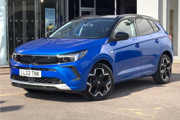 2022 Vauxhall Grandland 1.2 Turbo Ultimate SUV 5dr Petrol Auto Euro 6 (s/s) (130 ps) - Black Alcantara, photo 4