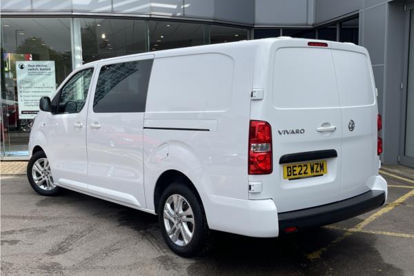 2022 Vauxhall Vivaro 2.0 Turbo D 3100 Elite Crew Van 5dr Diesel Manual Euro 6 (s/s) (145 ps) - Cloth, photo 6