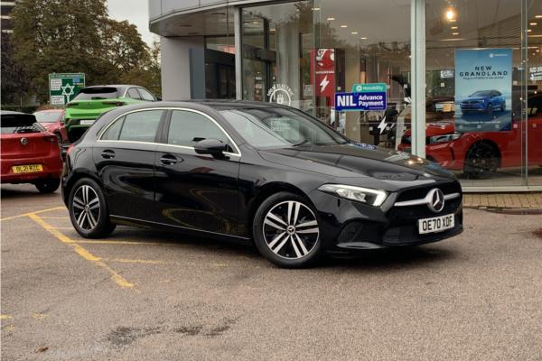 Non Franchise 2021 Mercedes-Benz A Class 1.3 A180 Sport (Executive) Hatchback 5dr Petrol 7G-DCT Euro 6 (s/s) (136 ps) - Fabic - Cloth, video preview