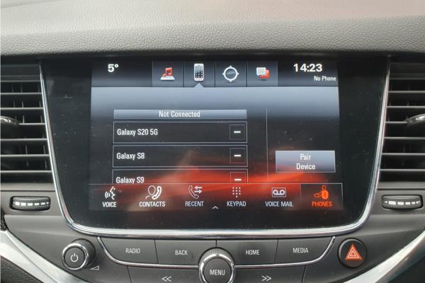 2019 Vauxhall Astra 1.0i Turbo ecoTEC Elite Nav Hatchback 5dr Petrol Manual Euro 6 (s/s) (105 ps) - Leather, photo 23