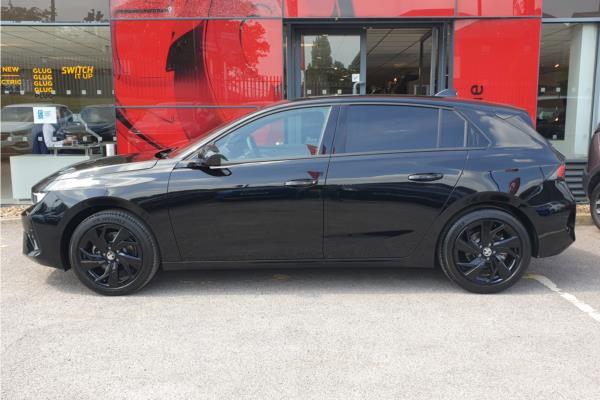 2025 Vauxhall Astra 1.2 Turbo GS Hatchback 5dr Petrol Manual Euro 6 (s/s) (130 ps) - Jet Black Greta, photo 4