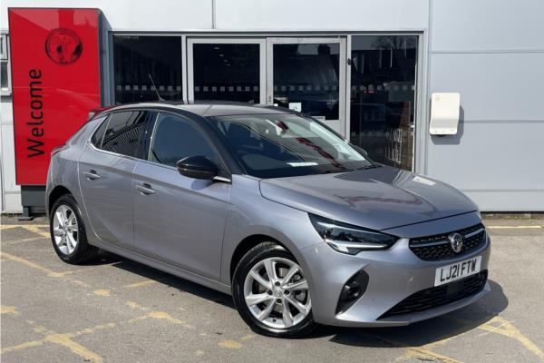 2021 Vauxhall Corsa 1.2 Turbo Elite Hatchback 5dr Petrol Auto Euro 6 (s/s) (100 ps) - Cloth, video preview