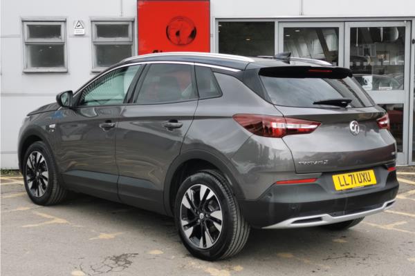 2021 Vauxhall Grandland X 1.2 Turbo Griffin Edition SUV 5dr Petrol Manual Euro 6 (s/s) (130 ps) - Harlekin Black, photo 6